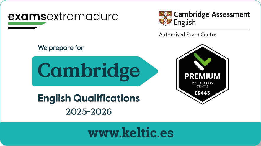Centro preparador de exámenes oficiales de Cambridge en Cáceres